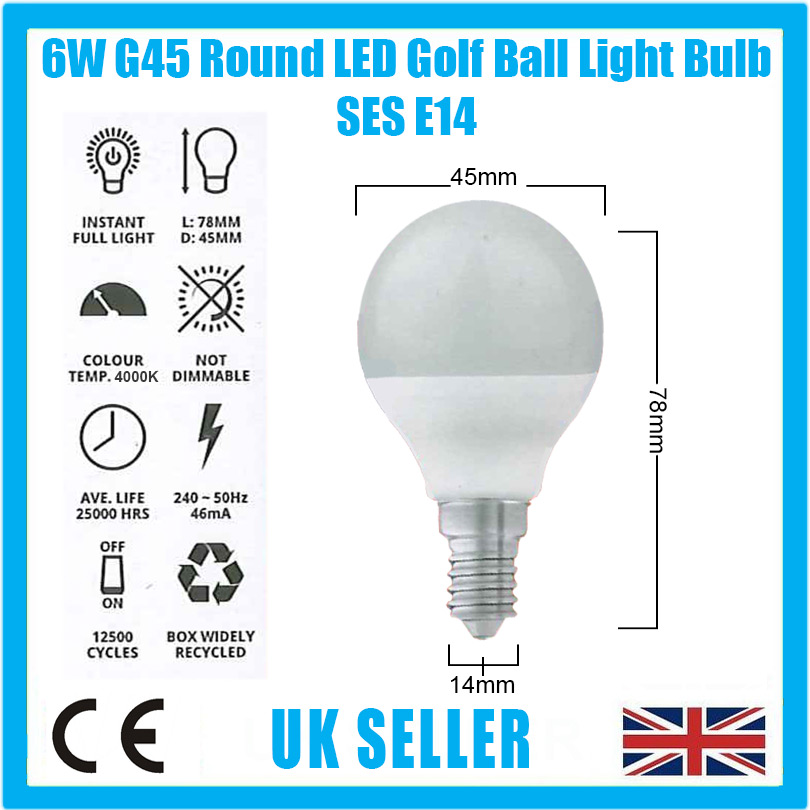 6w ses discount led golf