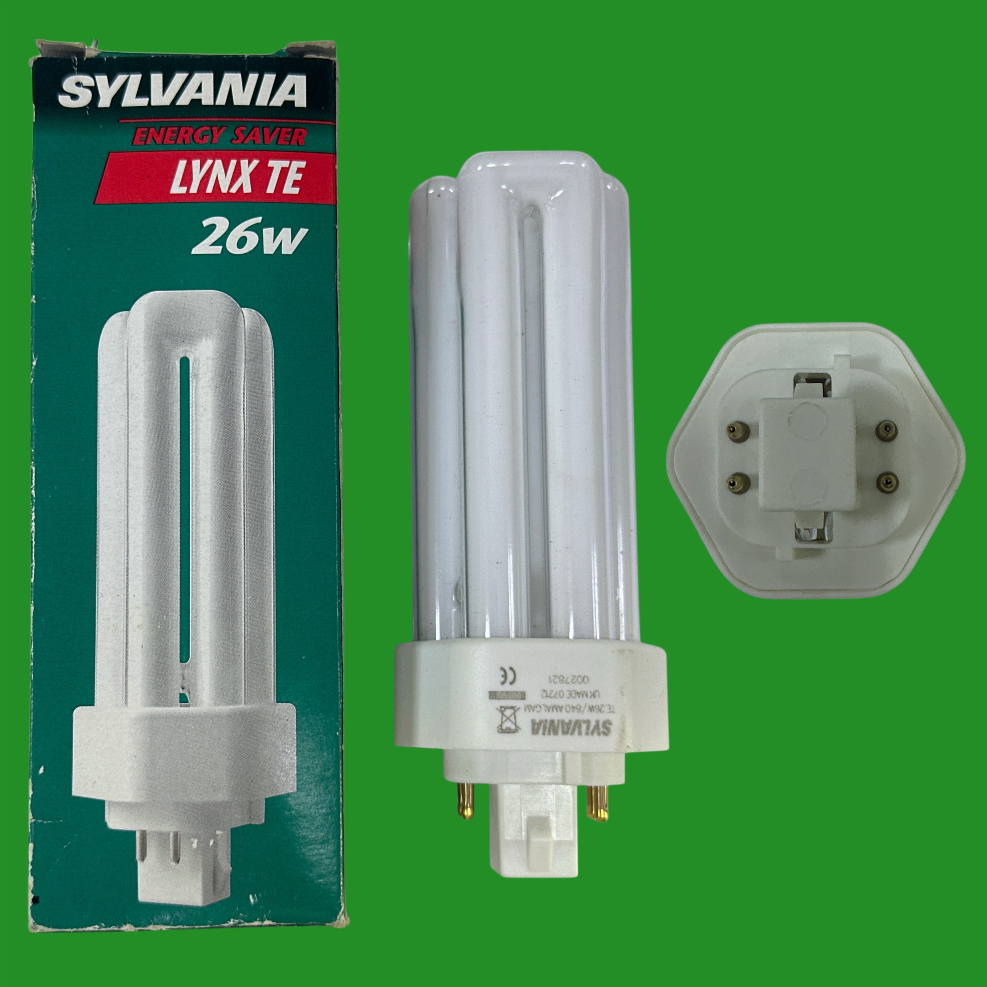 Sylvania LYNX TE 26W GX24q-3 product photograph